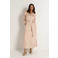 CLAUDIA BY CLAUDIA STRÄTER maxi jurk beige