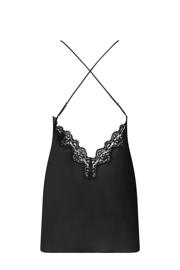 thumbnail: Private satijnlook slipdress Mya zwart