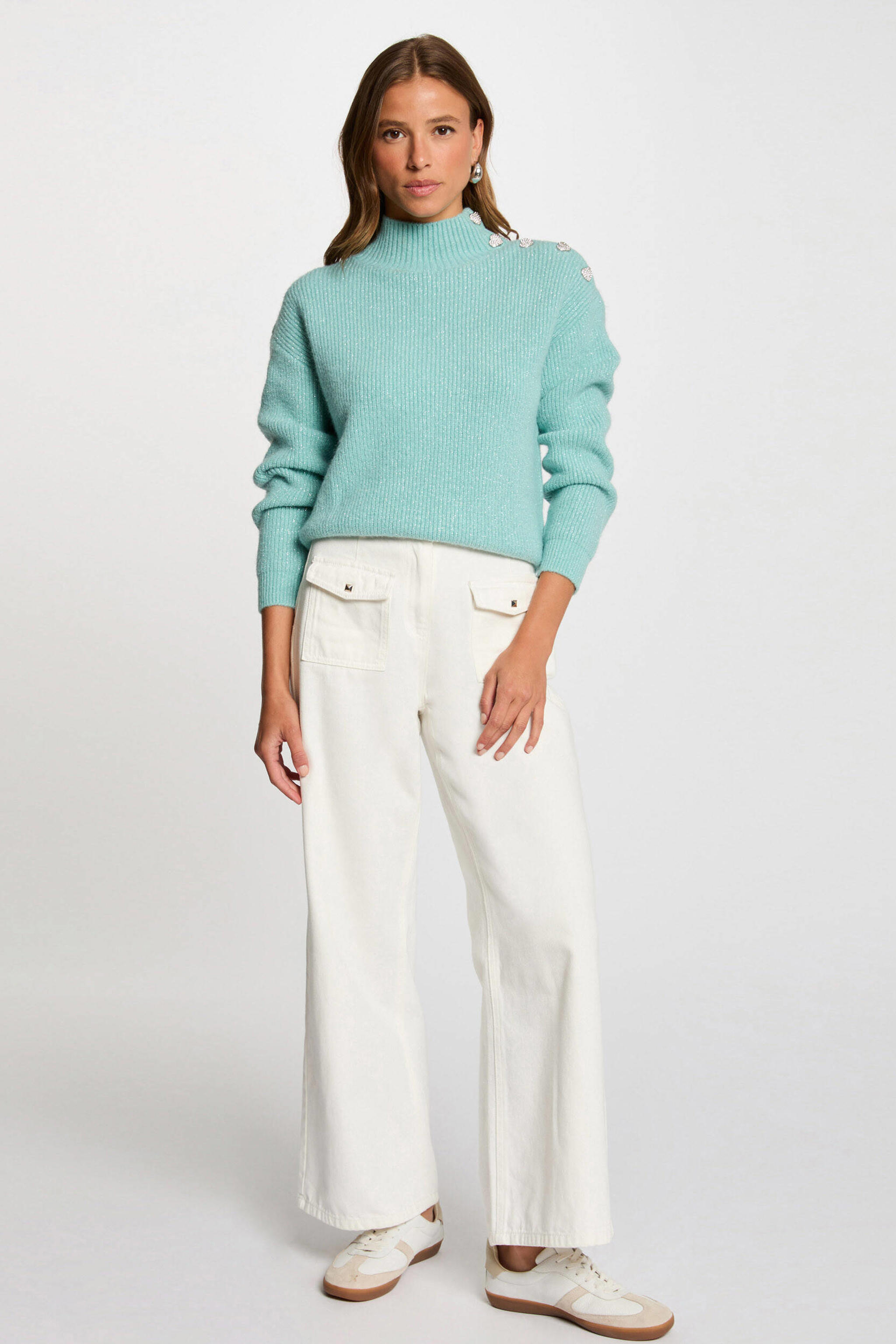 MORGAN trui, Camel Type, XL : : Kleding, schoenen & sieraden