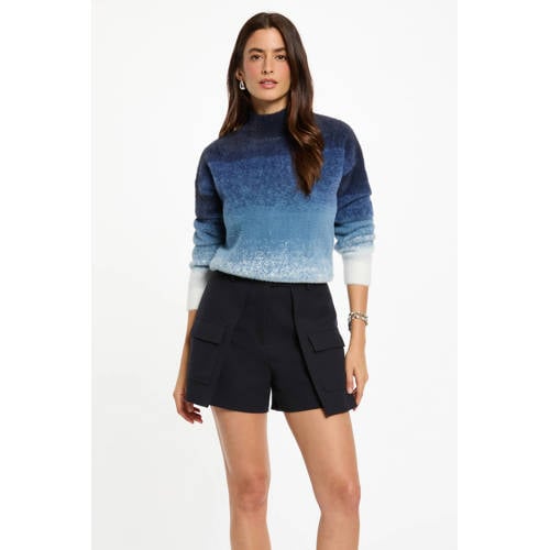 Morgan gebreide trui blauw afbeelding