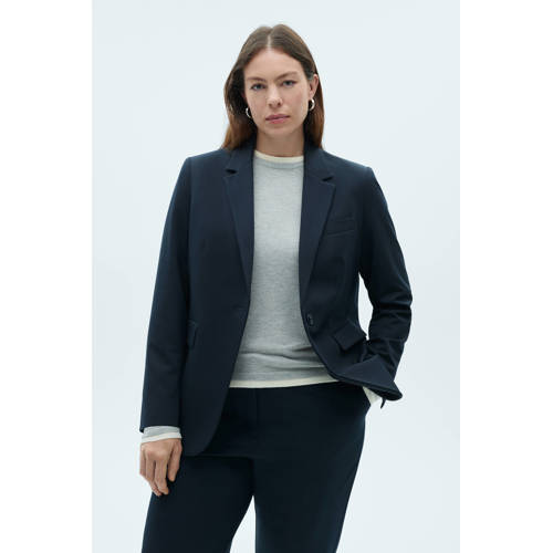 Mango regular blazer marine afbeelding