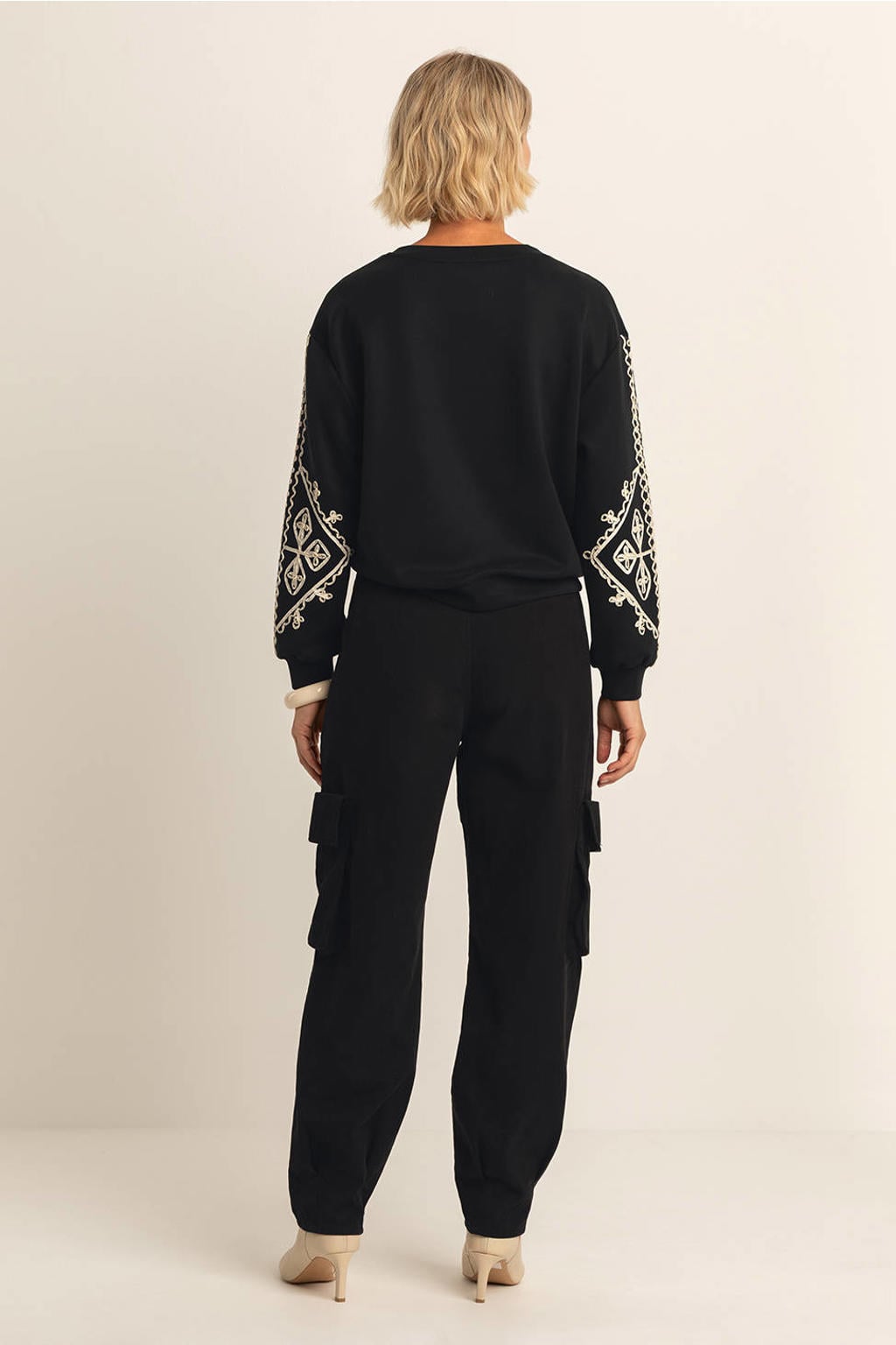 Expresso sweater zwart
