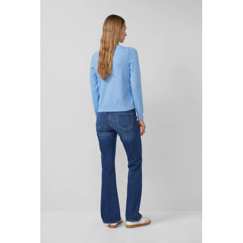 s.Oliver pullover trui blauw fijn gebreid afbeelding