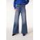 Miss Etam wide leg jeans medium blue denim