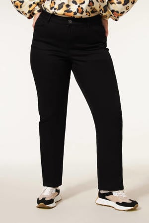straight leg jeans zwart