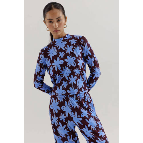 HARPER & YVE top met col blauw afbeelding
