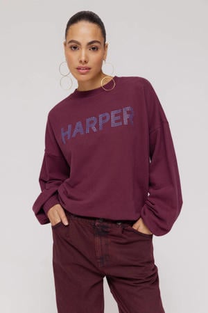 sweater donkerrood