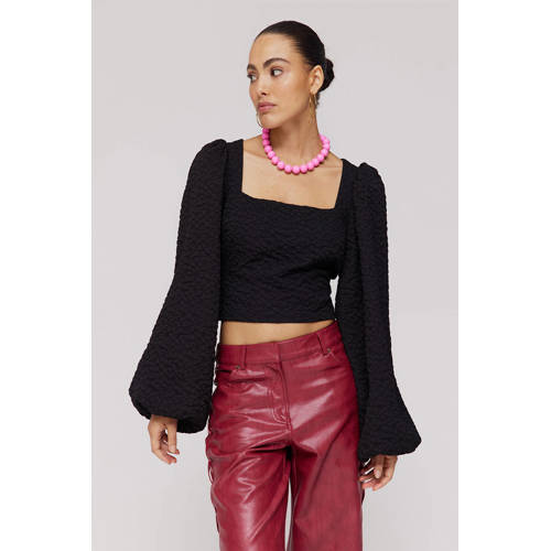 HARPER & YVE blousetop zwart afbeelding