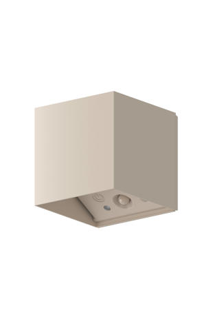 Falerna Outdoor oplaadbare wandlamp - SMD - 150LM - 2700K - 5V - Dimbaar - Zand - 2-Pack
