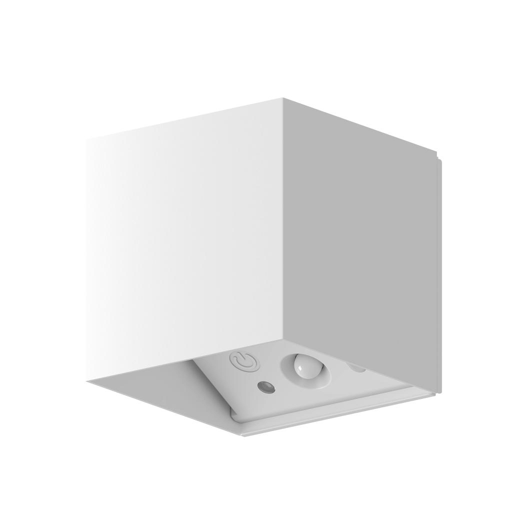 Calex Falerna Outdoor oplaadbare wandlamp - SMD - 150LM - 2700K - 5V - Dimbaar - Wit - 2-Pack