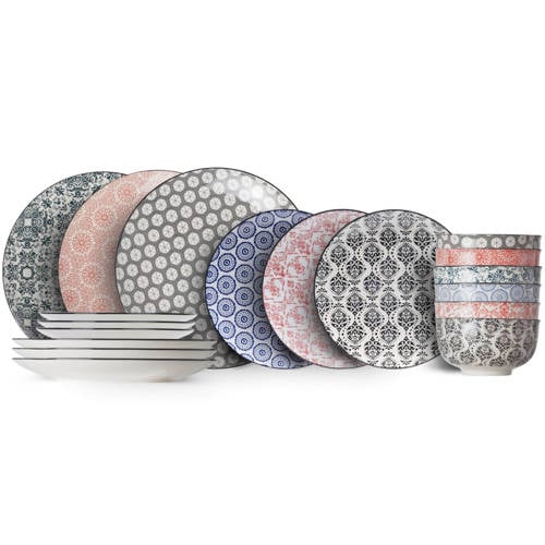 Cosy & Trendy Serviesset Delirio 18-Delig / 6 Personen afbeelding