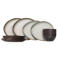 Cosy & Trendy Serviesset Plato Mat Organisch 12-delig / 4 personen - 4 dinerborden, 4 ontbijtborden en 4 kommen