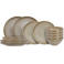 Cosy & Trendy Serviesset Conico 12-delig / 4 personen - 4 dinerborden, 4 dessertborden en 4 kommen