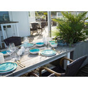 thumbnail: Cosy & Trendy Serviesset Laguna Azzurro 12-delig / 4 personen - 4 dinerborden, 4 ontbijtborden en 4 kommen
