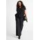 GREAT LOOKS travel wide leg broek met strepenprint zwart/wit