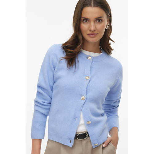 VERO MODA cardigan met wol gebreid afbeelding