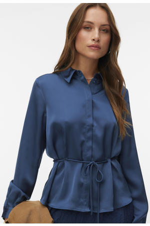 blouse donkerblauw