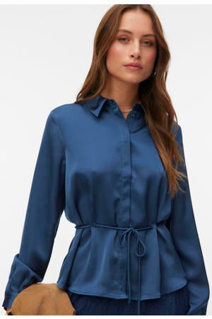blouse donkerblauw