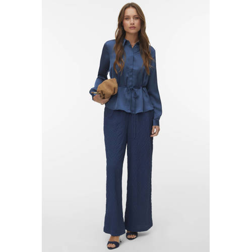VERO MODA blouse donkerblauw afbeelding
