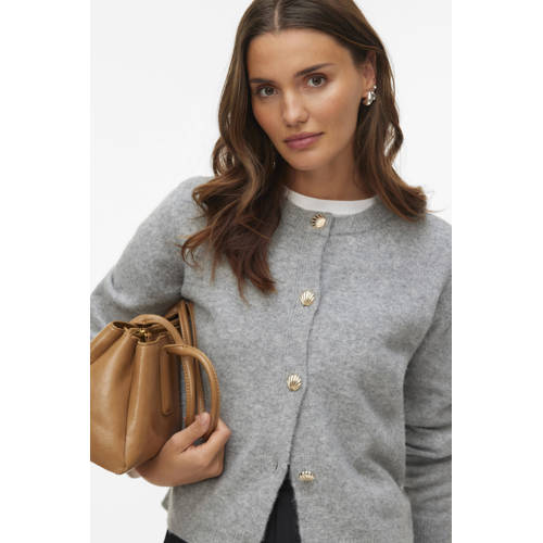 VERO MODA cardigan met wol gebreid afbeelding
