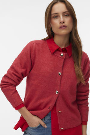 cardigan met wol gebreid