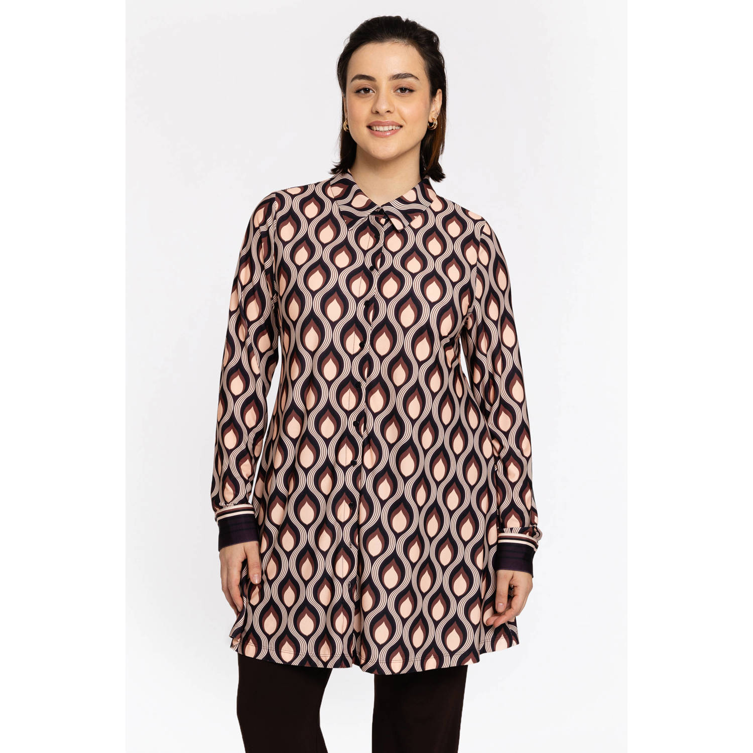 YOEK blouse lichtroze