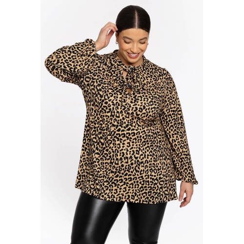 YOEK blousetop beige afbeelding