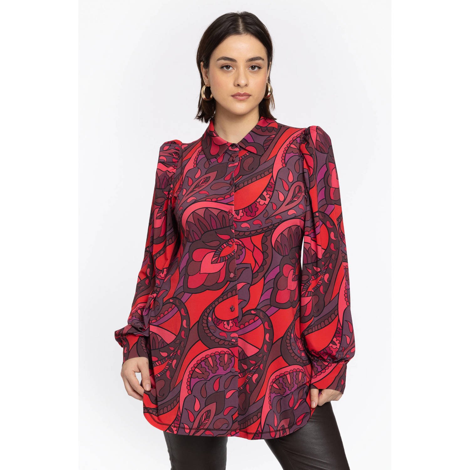 YOEK blouse rood