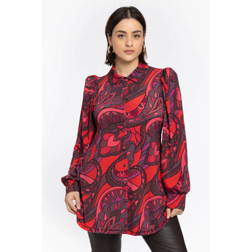 YOEK blouse rood afbeelding