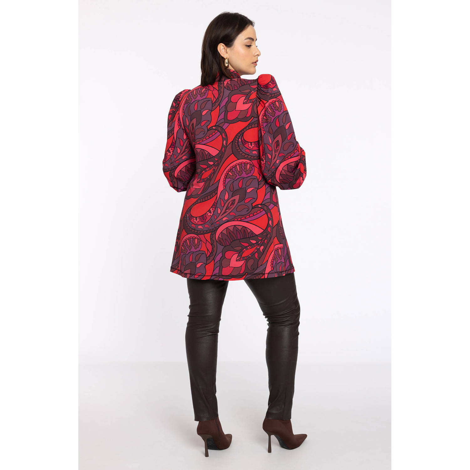 YOEK blouse rood