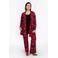 YOEK bootcut high waist broek rood
