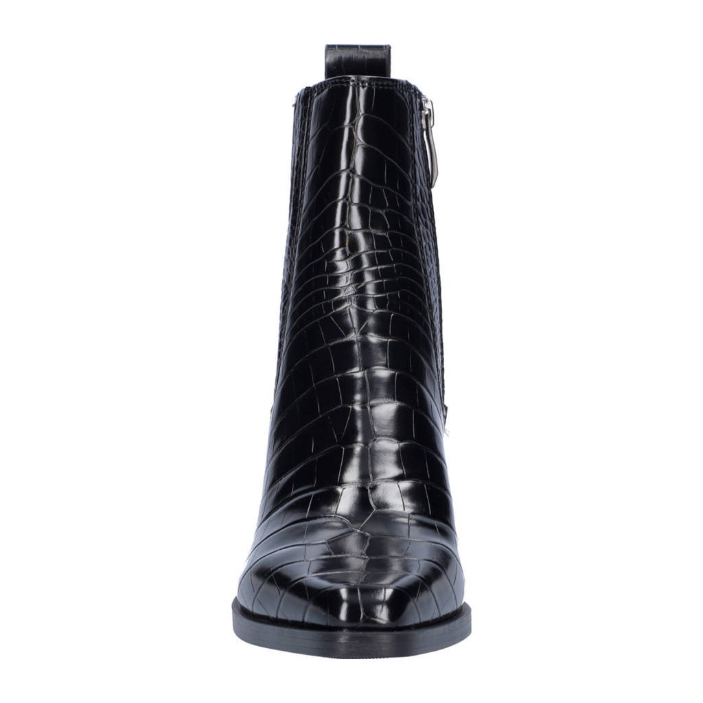 Tamaris cowboylaarzen met dierenprint zwart wehkamp