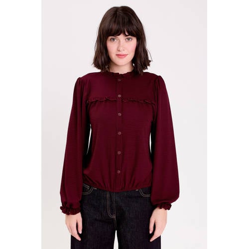 Cache Cache blouse donkerrood afbeelding