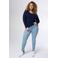 MS Mode longsleeve donkerblauw