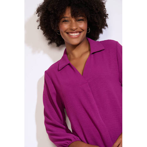 LOLALIZA korte jurk fuchsia afbeelding