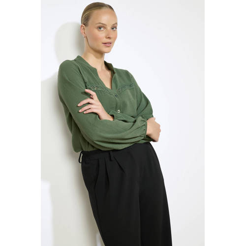LOLALIZA blouse kaki afbeelding