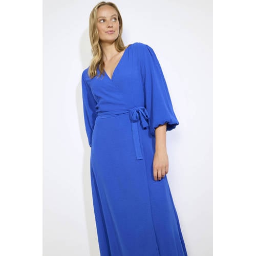 LOLALIZA wikkel-/overslagjurk blauw afbeelding