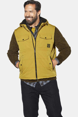 bodywarmer FJORDHEIM Plus Size olijfgroen