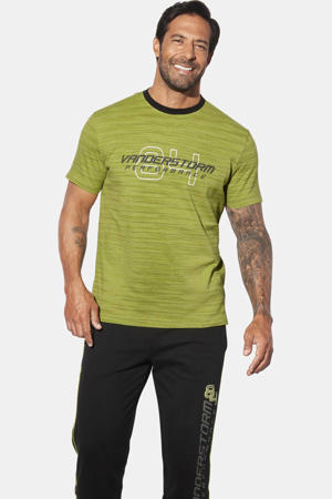loose T-shirt STIGGARD Plus Size groen
