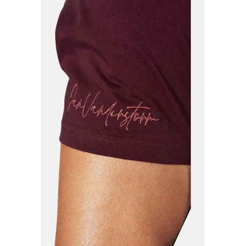 Jan Vanderstorm +FIT Collectie polo Plus Size LARSGAARD donkerrood afbeelding