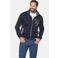 Jan Vanderstorm +FIT Collectie vest LINDSEN Plus Size met printopdruk donkerblauw
