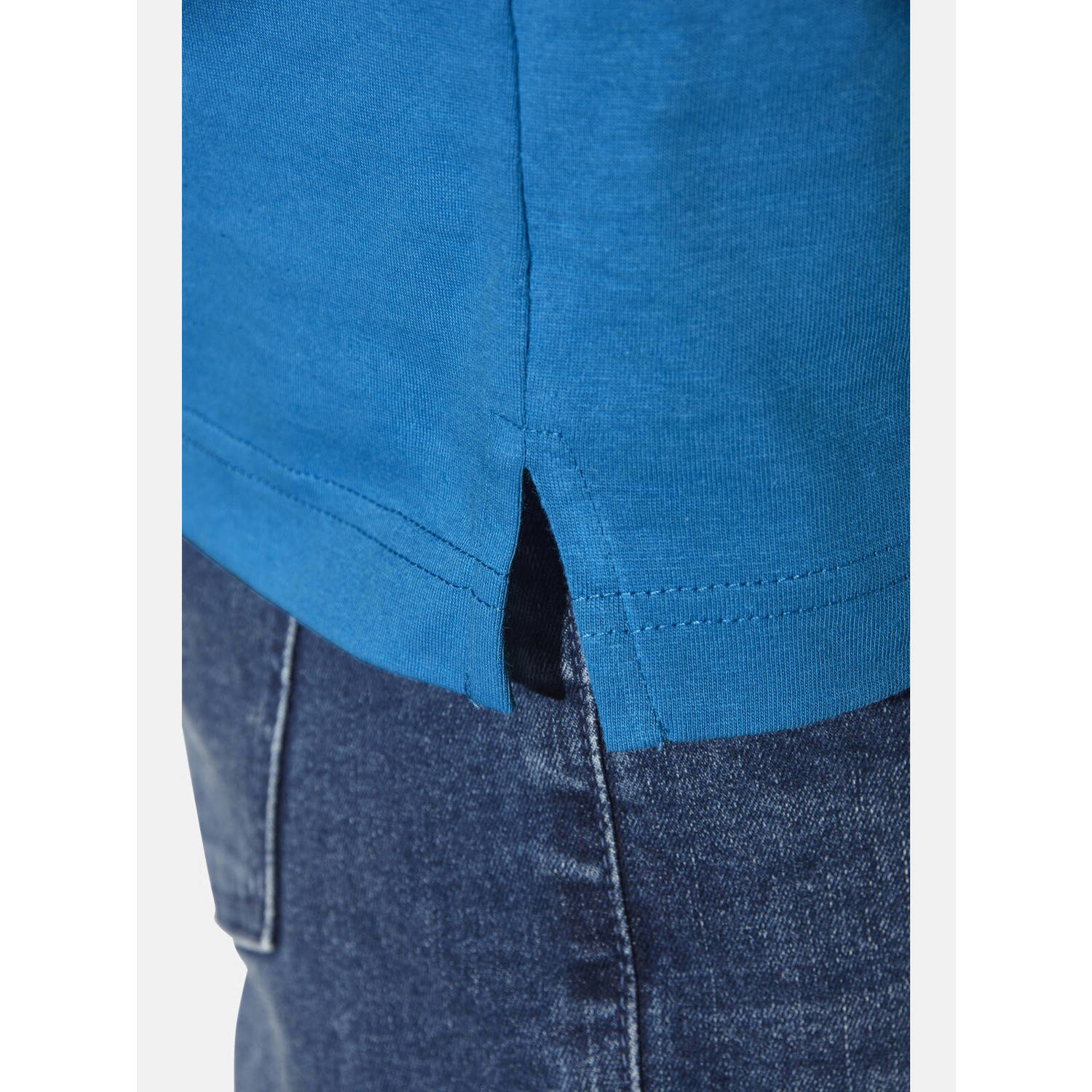 Jan Vanderstorm loose T-shirt MORKBERG Plus Size blauw
