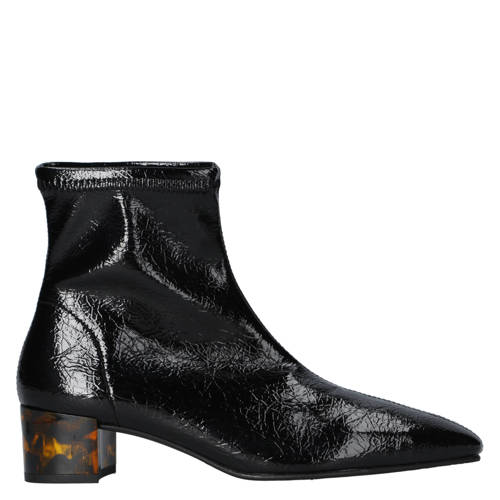 Miss Elastic Botin bea-b leren enkellaarzen zwart afbeelding