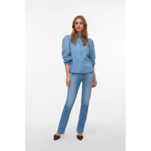 VERO MODA blouse lichtblauw afbeelding