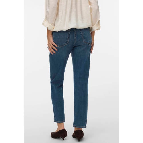 VERO MODA slim fit jeans dark blue denim afbeelding