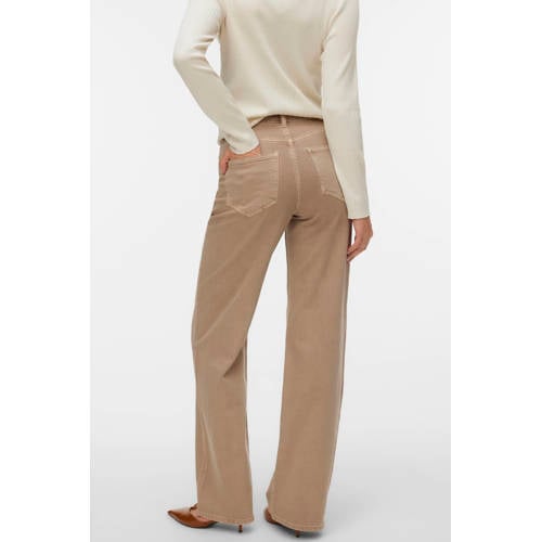 VERO MODA high waist wide leg jeans afbeelding