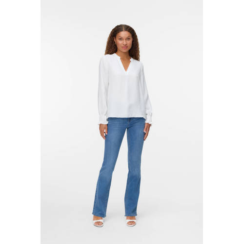 VERO MODA flared jeans medium blue denim afbeelding