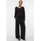 VERO MODA wide leg high waist casual broek zwart