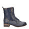 Mustang veterboots donkerblauw