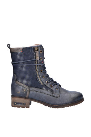 veterboots donkerblauw